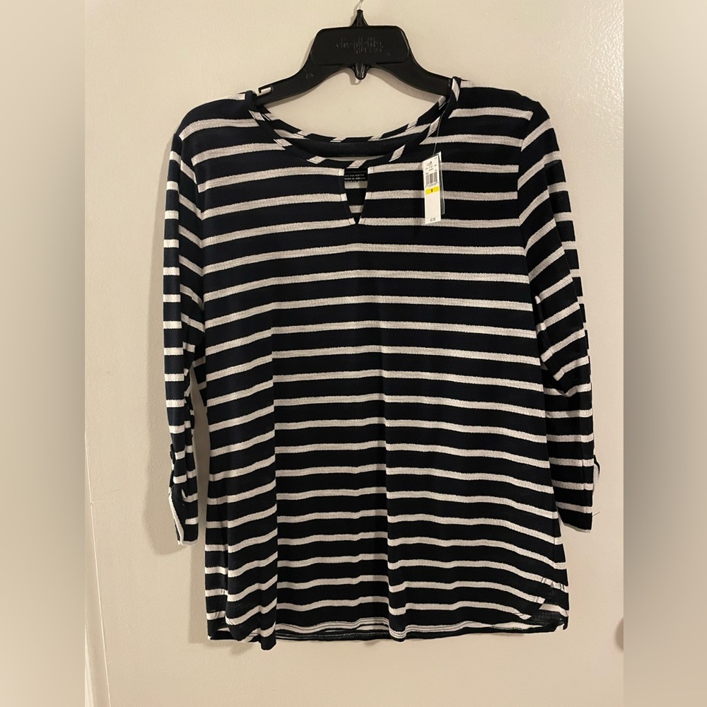 Van Heusen Navy Blouse